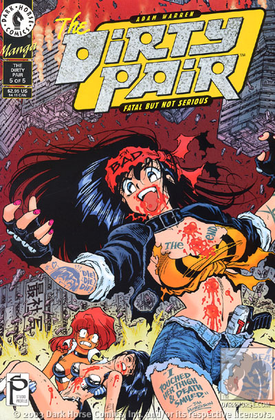 Cover for The Dirty Pair: Fatal But Not Serious #5 (of 5) (94-276)