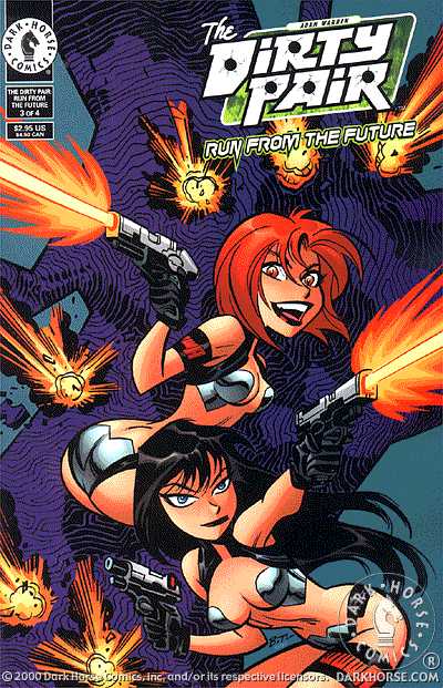 Cover for The Dirty Pair: Run from the Future #3 (of 4): (Timm cover) (99-391)