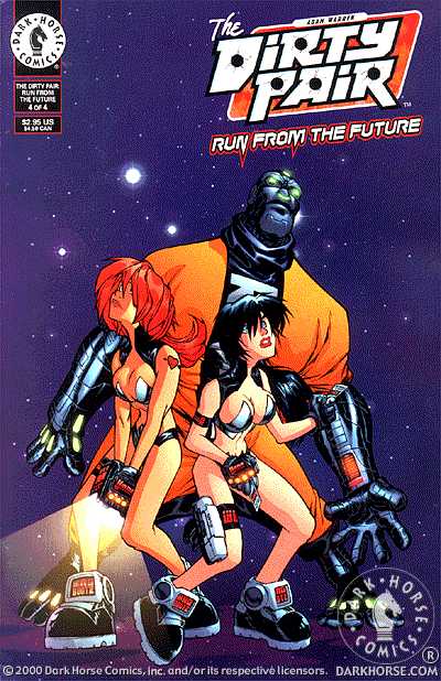 Cover for The Dirty Pair: Run from the Future #4 (of 4): (Ramos cover) (99-396)