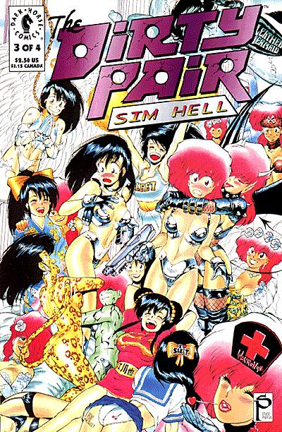 Cover for The Dirty Pair: Sim Hell #3 (of 4) (92-328)