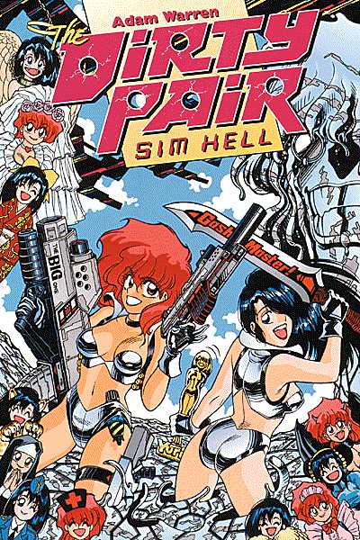 Cover for The Dirty Pair Book 4: Sim Hell TPB (45-358)