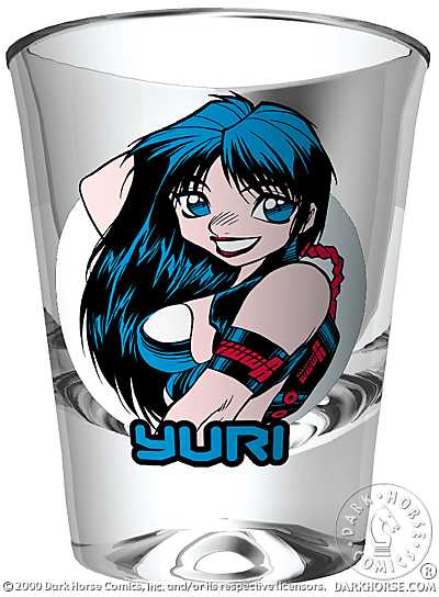 Cover for Dirty Pair: Yuri Shot-glass (10-460)