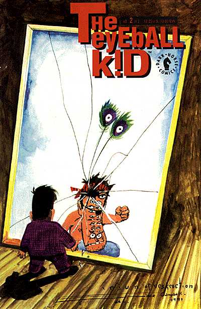 Cover for The Eyeball Kid #2 (of 3) (92-067)