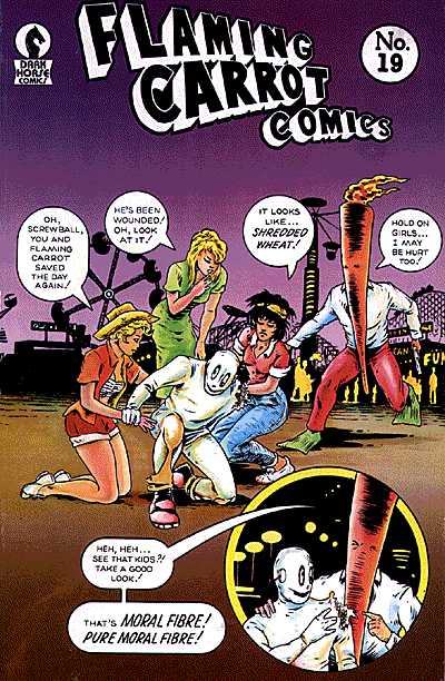 Cover for Flaming Carrot #19 (91-219)