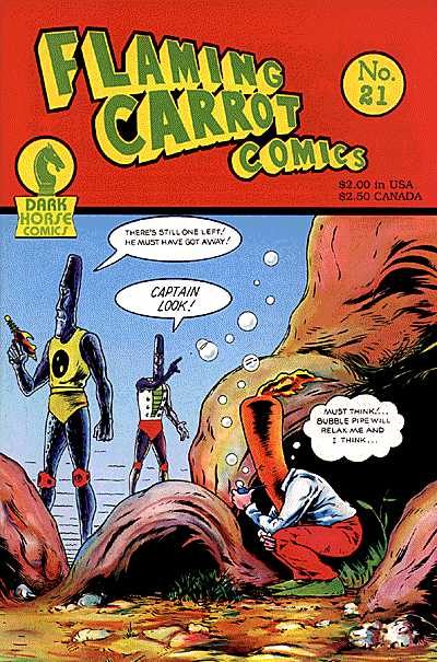 Cover for Flaming Carrot #21 (91-221)