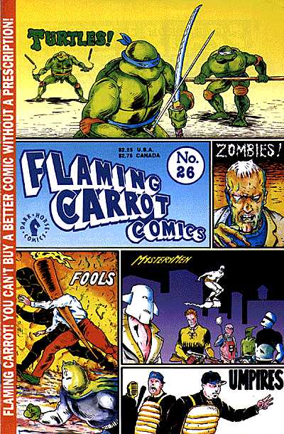 Cover for Flaming Carrot #26 (91-225)