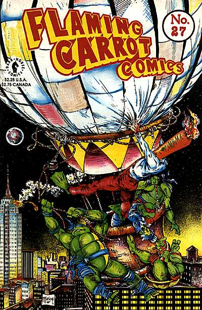 Cover for Flaming Carrot #27 (91-226)