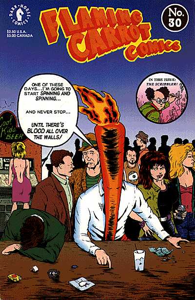 Cover for Flaming Carrot #30 (92-692)