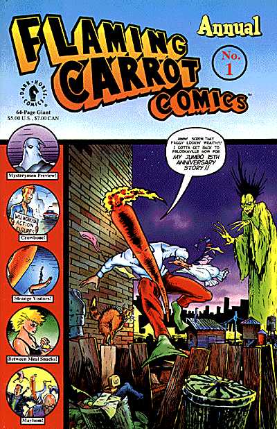 Cover for The Flaming Carrot Annual #1 (96-661)