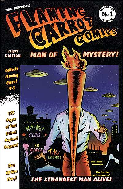 Cover for Flaming Carrot: Man of Mystery TPB (43-812)
