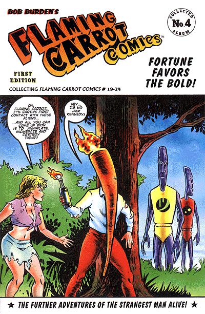 Cover for Flaming Carrot: Fortune Favors the Bold TPB (47-377)