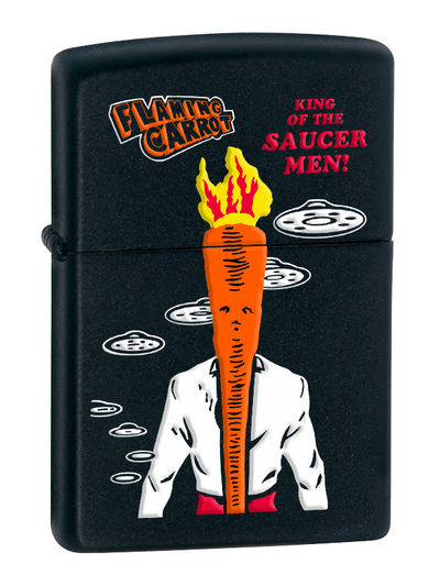Cover for Flaming Carrot: King of the Saucermen Zippo® Lighter (17-225)