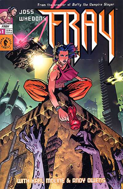 Cover for Joss Whedon's Fray #1 (of 8) (Second Printing) (00-018)