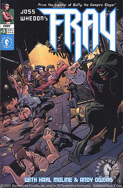 Cover for Joss Whedon's Fray #3 (of 8) (Second Printing) (00-028)