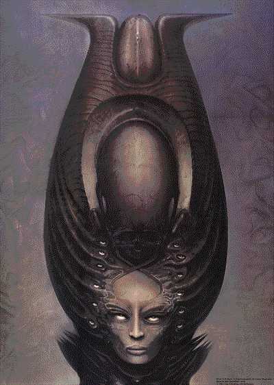 Cover for H. R. Giger Poster: Female Magician (94-873)
