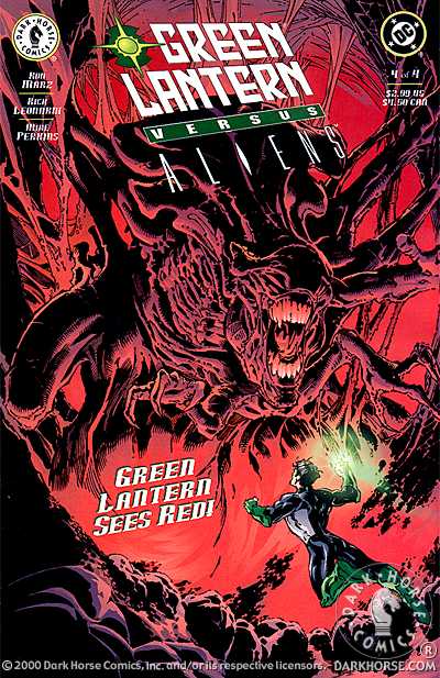 Cover for Green Lantern vs. Aliens #4 (of 4) (99-152)