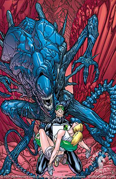 Cover for Green Lantern vs. Aliens TPB (40-390)