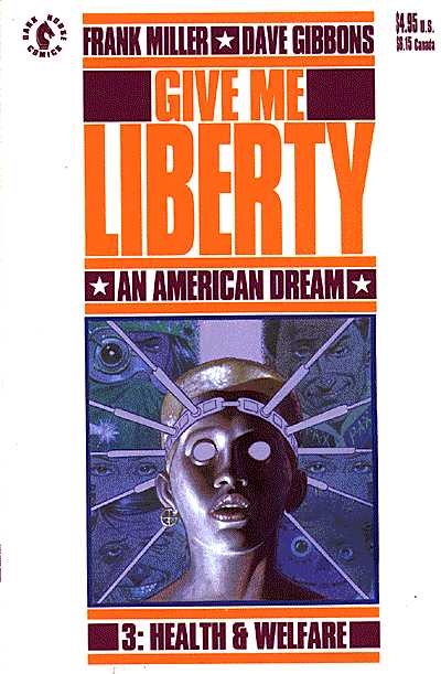 Cover for Give Me Liberty #3 (of 4) (91-242)