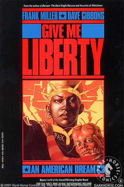 Cover for Give Me Liberty TPB (Dell Edition) (48-595)