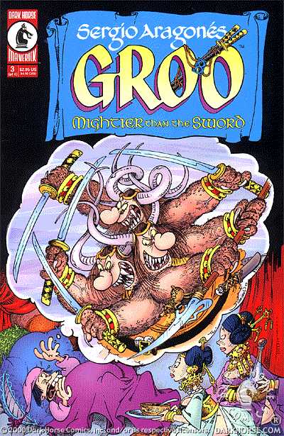 Cover for Sergio Aragonés' Groo: Mightier than the Sword #3 (of 4) (99-178)