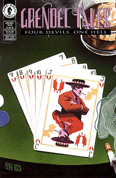 Cover for Grendel Tales: Four Devils, One Hell #4 (of 6) (92-555)