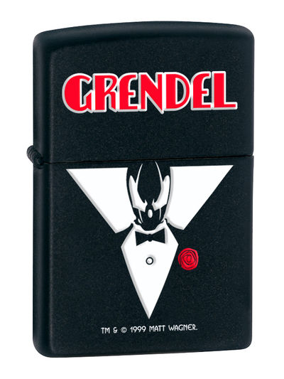 Cover for Grendel: Black, White, and Red Zippo® Lighter (17-794)
