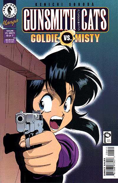 Cover for Gunsmith Cats: Goldie vs. Misty #6 (of 7) (97-365)