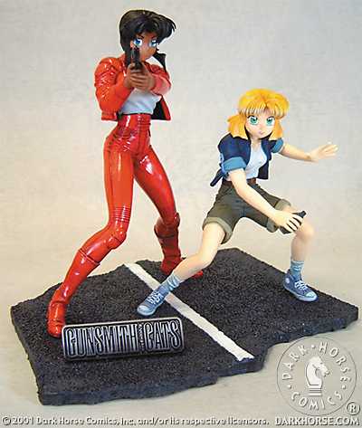 Cover for Gunsmith Cats Statue (19-168)