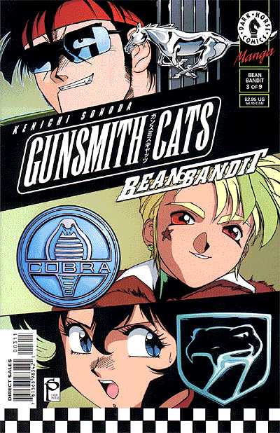 Cover for Gunsmith Cats: Bean Bandit #3 (of 9) (98-347)