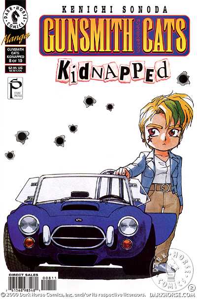 Cover for Gunsmith Cats: Kidnapped #8 (of 10) (98-574)