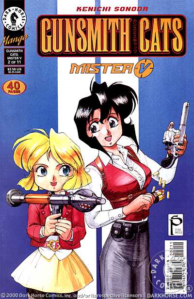 Cover for Gunsmith Cats: Mister V #2 (of 11) (99-240)