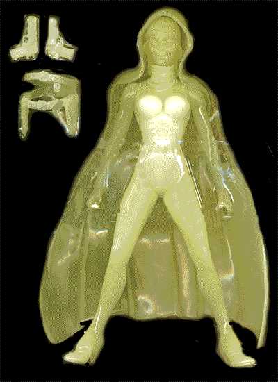 Cover for Ghost Action Figure (glow-in-the-dark variant) (18-166)