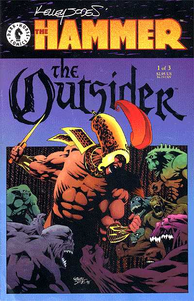 Cover for Kelley Jones' The Hammer: The Outsider #1 (of 3) (98-093)