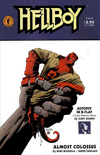 Cover for Hellboy: Almost Colossus #2 (of 2) (96-675)