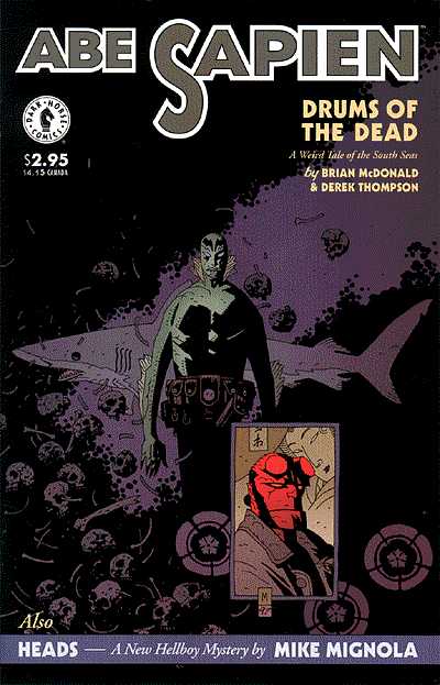 Cover for Abe Sapien: Drums of the Dead (97-595)