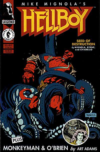 Cover for Hellboy: Seed of Destruction #2 (of 4) (93-383)