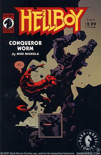 Cover for Hellboy: Conqueror Worm #2 (of 4) (98-315)