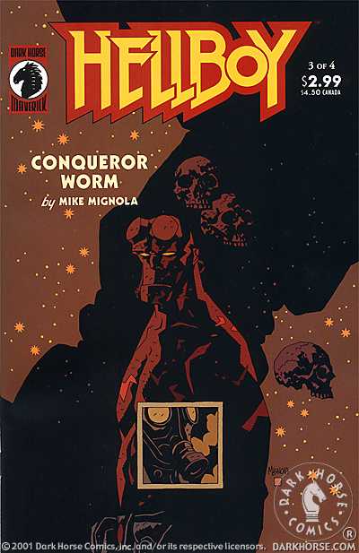 Cover for Hellboy: Conqueror Worm #3 (of 4) (98-321)