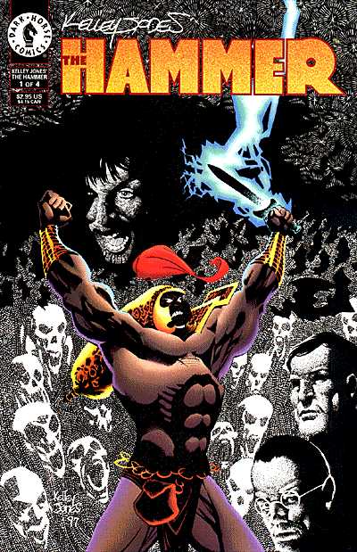 Cover for Kelley Jones' The Hammer #1 (of 4) (93-242)