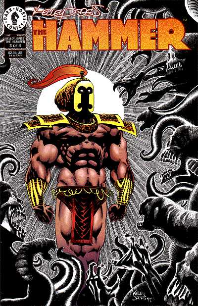 Cover for Kelley Jones' The Hammer #3 (of 4) (93-311)