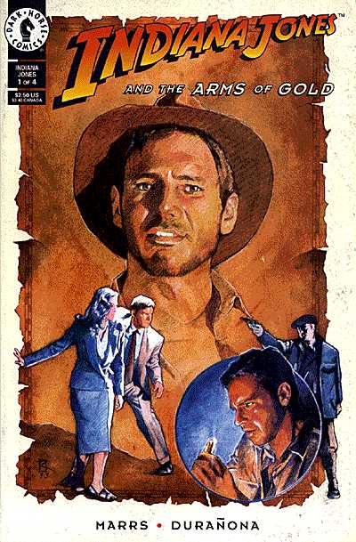 Cover for Indiana Jones and the Arms of Gold #1 (of 4) (92-486)