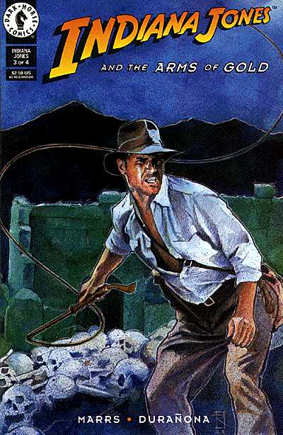 Cover for Indiana Jones and the Arms of Gold #3 (of 4) (92-512)