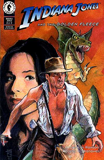 Cover for Indiana Jones and the Golden Fleece #2 (of 2) (92-527)