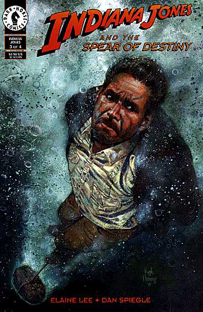 Cover for Indiana Jones and the Spear of Destiny #3 (of 4) (92-445)