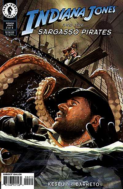 Cover for Indiana Jones and the Sargasso Pirates #2 (of 4) (92-186)