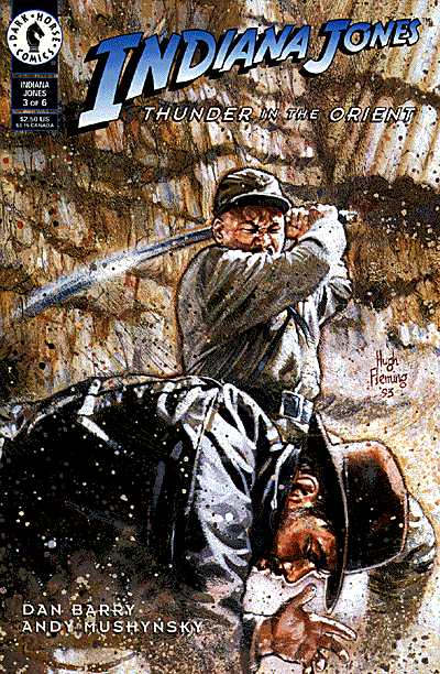 Cover for Indiana Jones: Thunder in the Orient #3 (of 6) (92-637)