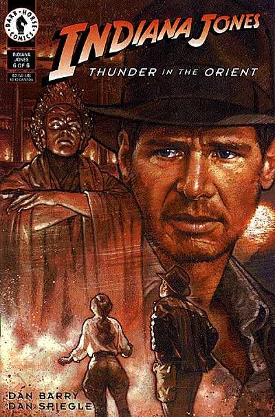 Cover for Indiana Jones: Thunder in the Orient #6 (of 6) (93-187)