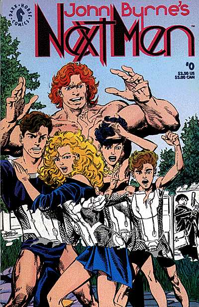 Cover for John Byrne's Next Men #0 (92-022)