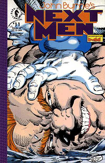 Cover for John Byrne's Next Men #11 (92-234)