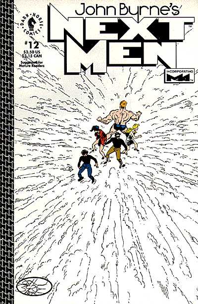 Cover for John Byrne's Next Men #12 (92-562)